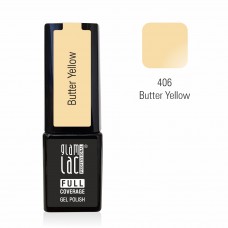 Glamlac geellakk #406 Butter Yellow 6 ml