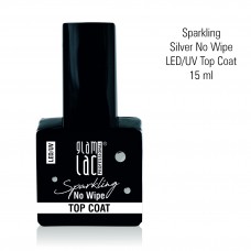 15 ml Sparkling SILVER No Wipe Led/UV Top Coat